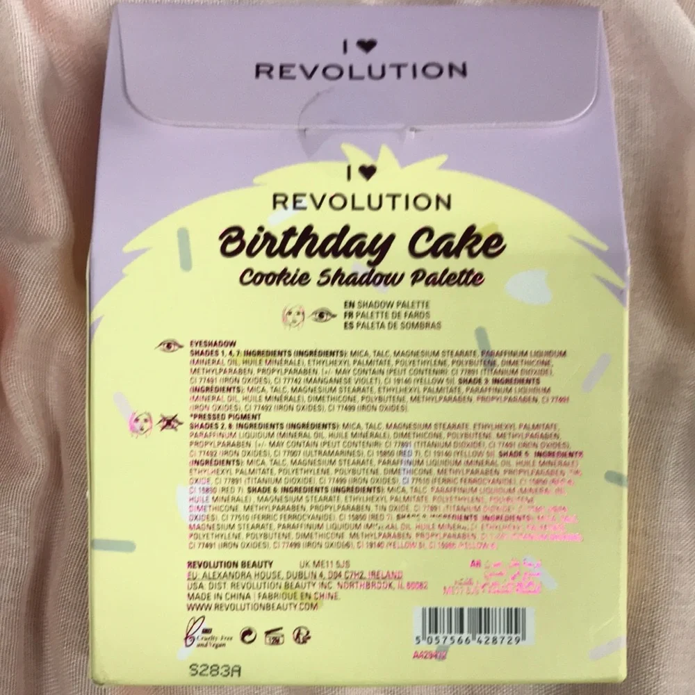 I ❤️ Revolution Cookie Shadow Palettes